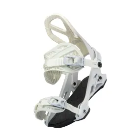 Arbor Hemlock Frank April Edition 2023 Snowboard Bindings - White