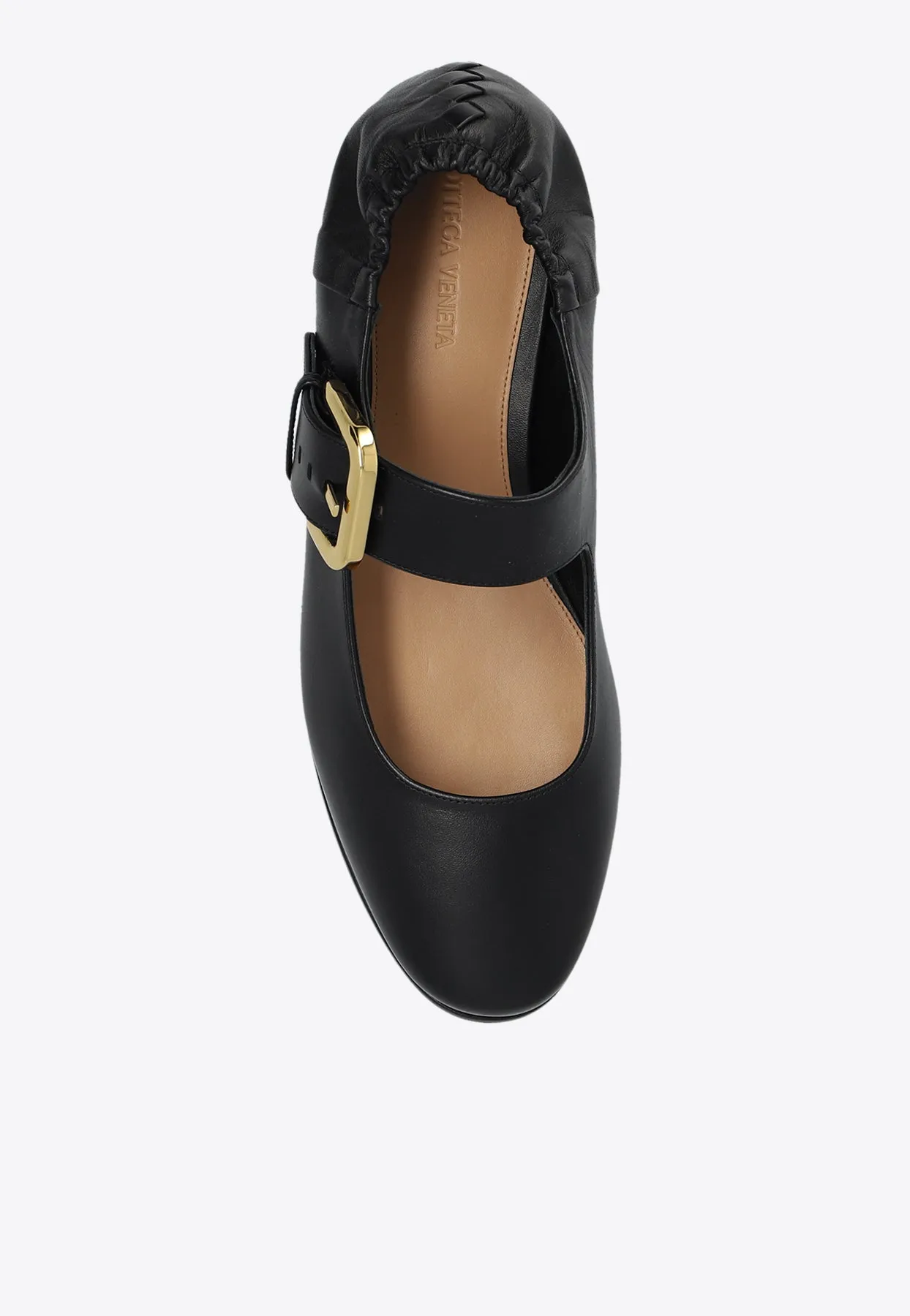 Astaire Leather Mary-Jane Ballet Flats