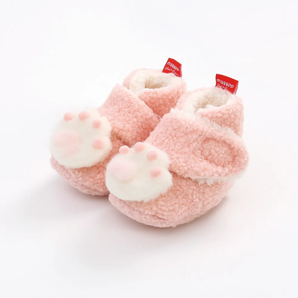 Baby Plush Snow Boots - Warm Zoo