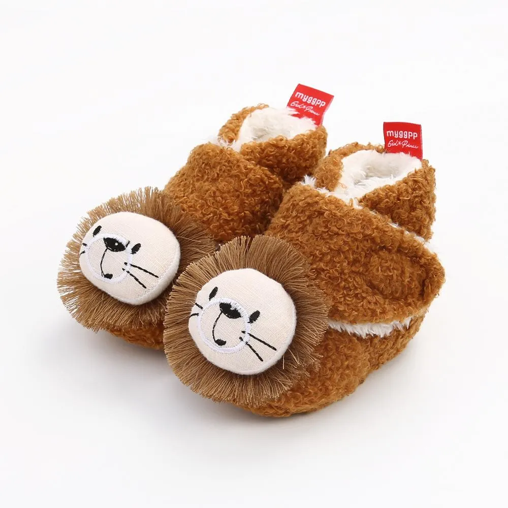 Baby Plush Snow Boots - Warm Zoo