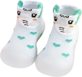 Baby Walking Shoes,Boys Kids Girls Knit Rubber Stocking Shoes Slipper Socks Sole Toddler Warm Soft Shoes Girls Shoes