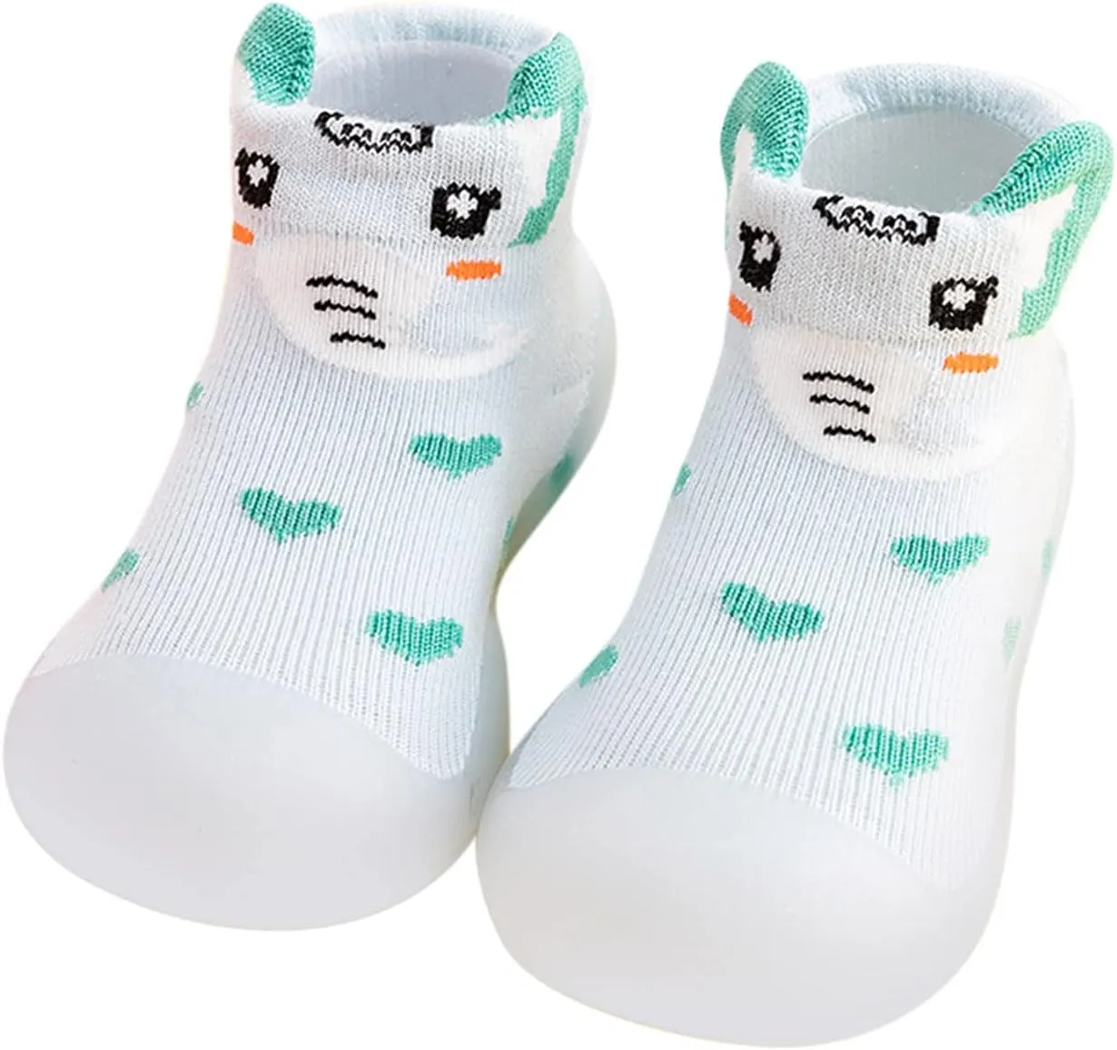 Baby Walking Shoes,Boys Kids Girls Knit Rubber Stocking Shoes Slipper Socks Sole Toddler Warm Soft Shoes Girls Shoes