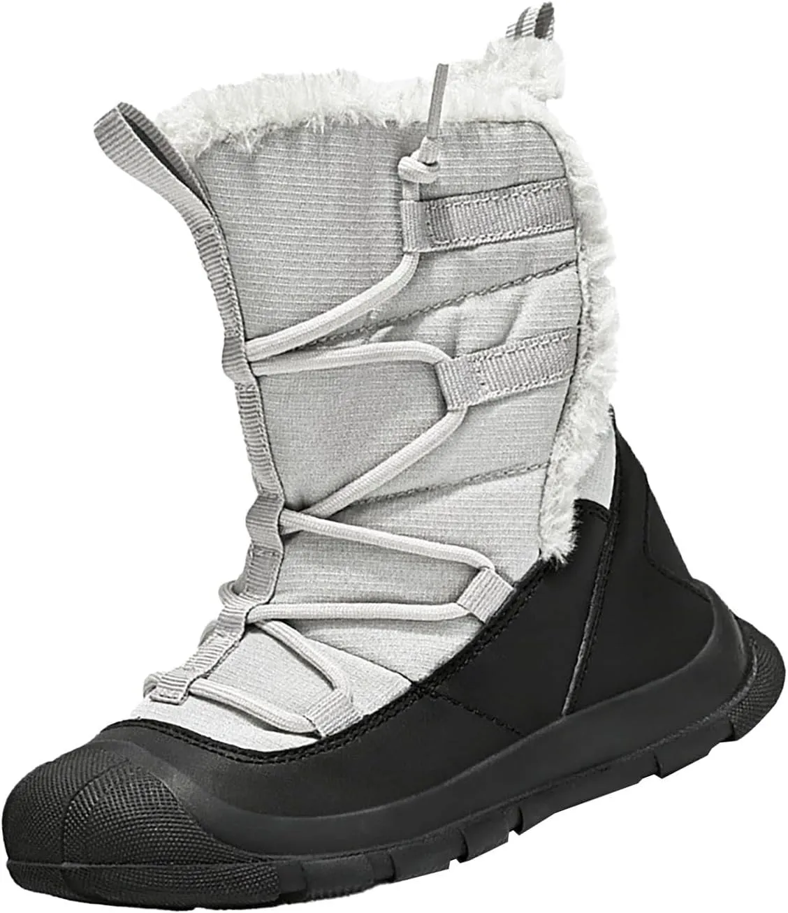 Boys Kids Snow Boots Winter Water-Proof Non Slip Platform Cold Weather Insulated Shoes Outdoor Hiking Sneakers
