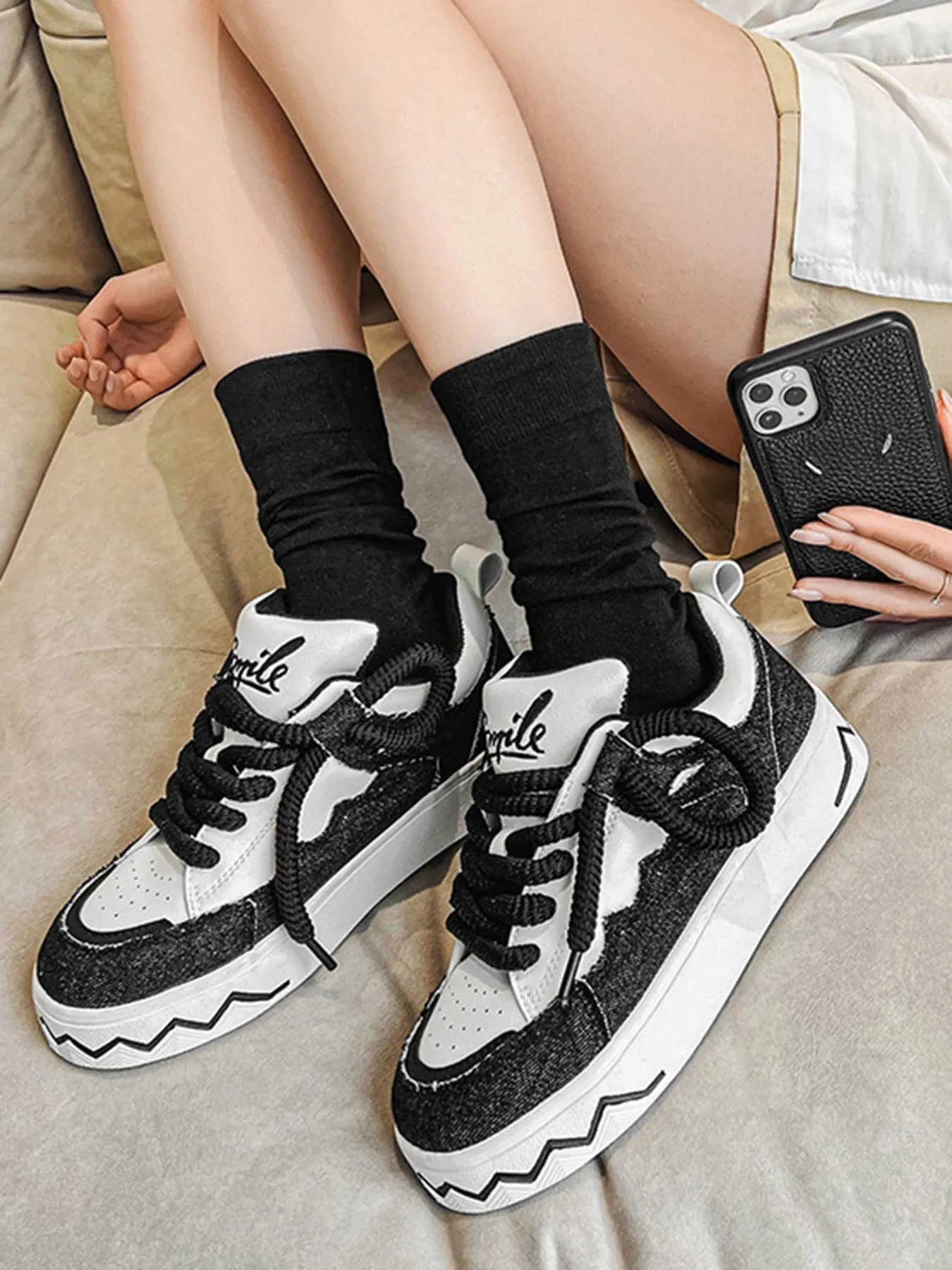 Breathable Trendy And Versatile Canvas Shoes - 23365