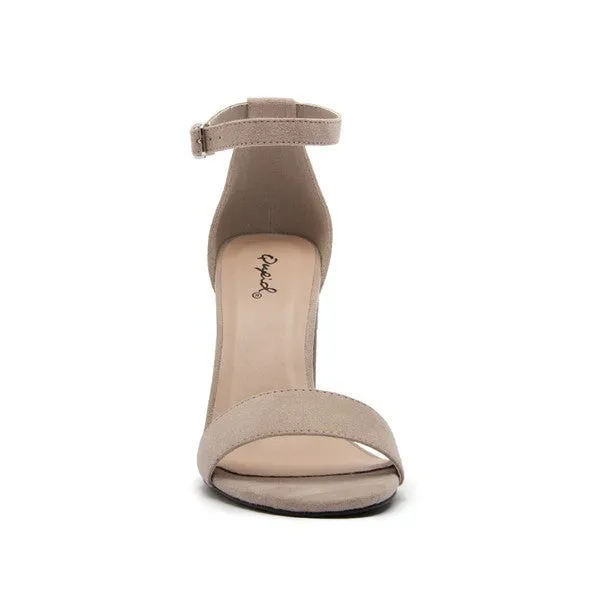 Cashmere Block Heels