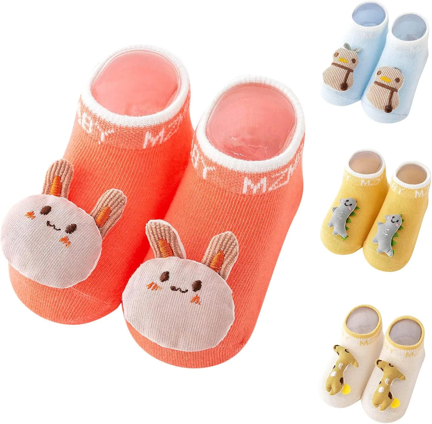 Children Infant Toddler Shoes Spring and Summer Boys and Girls Floor Short Slip On Light Premature Baby Shoes