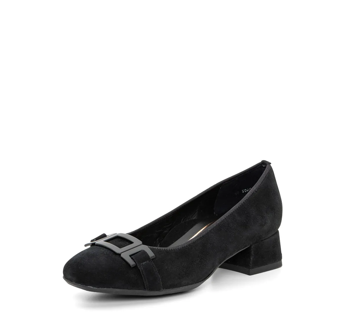 Gallant 2 Women's Chain Block Heel Pump 35mm - Black 10
