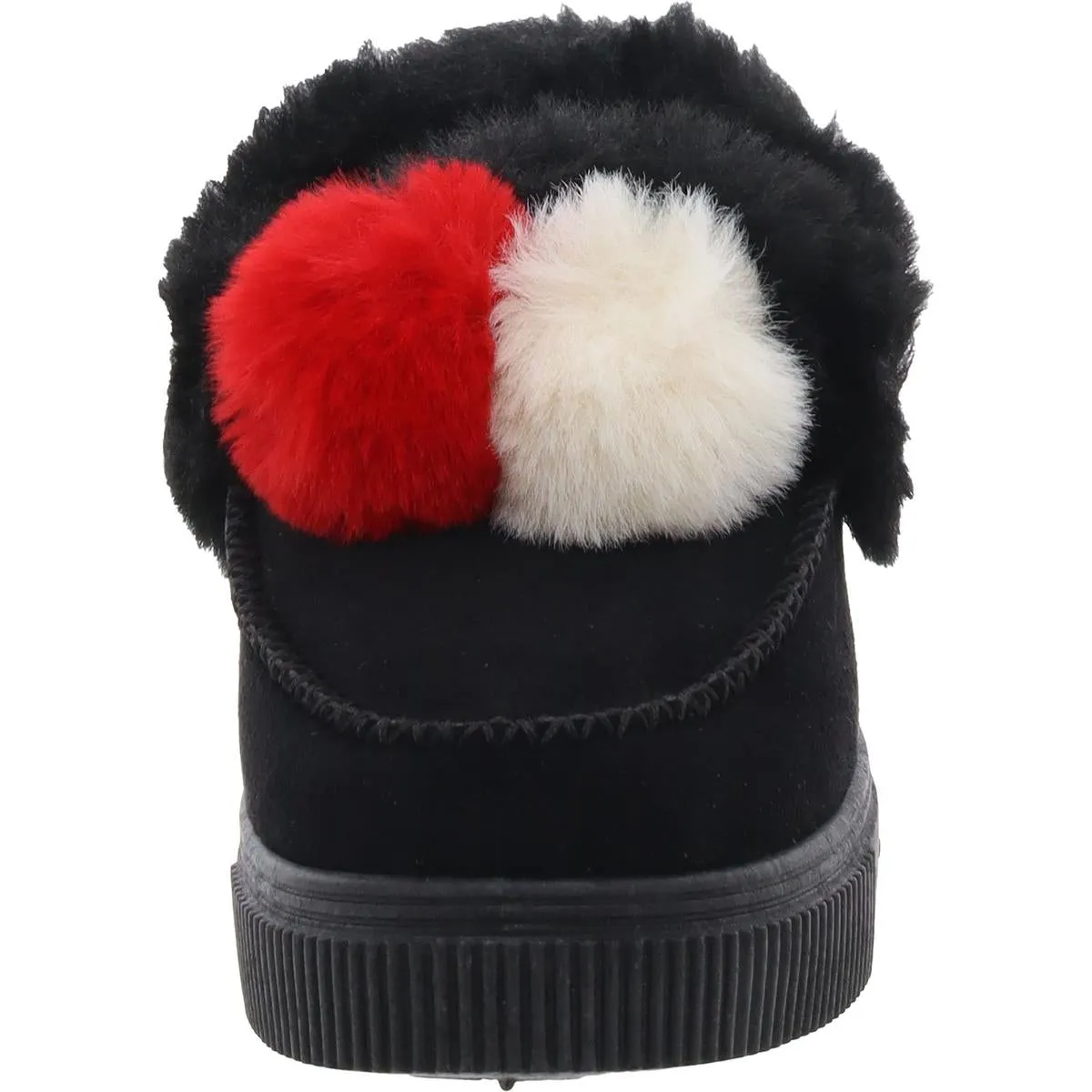 Journee Collection Womens Faux Suede Faux Fur Winter & Snow Boots