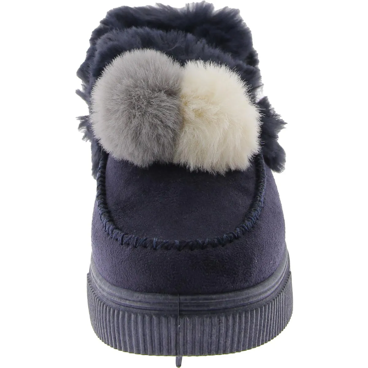 Journee Collection Womens Faux Suede Faux Fur Winter & Snow Boots