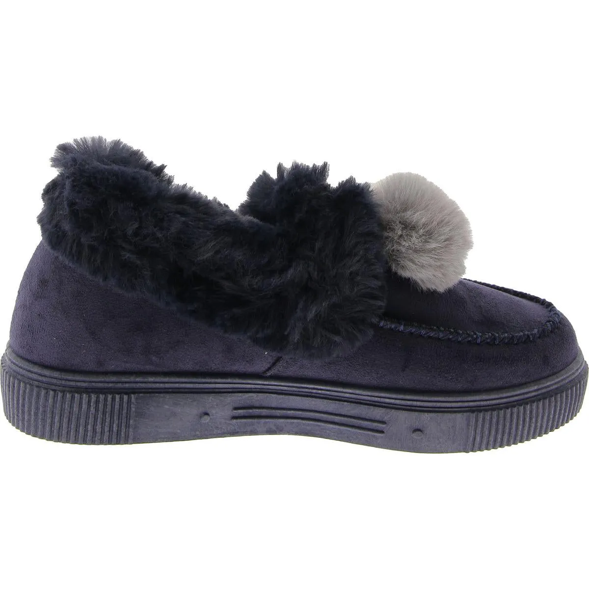 Journee Collection Womens Faux Suede Faux Fur Winter & Snow Boots