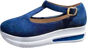 Ladmiple Shoes For Women Sneakers Trendy Slip on Fashion Casual Dressy Summer Low Top Platform Flats Walking Loafers