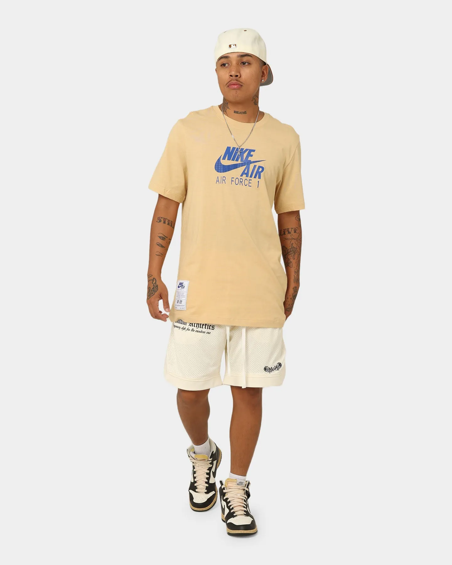 Nike Nike Sportswear AF1 HBR T-Shirt Sesame
