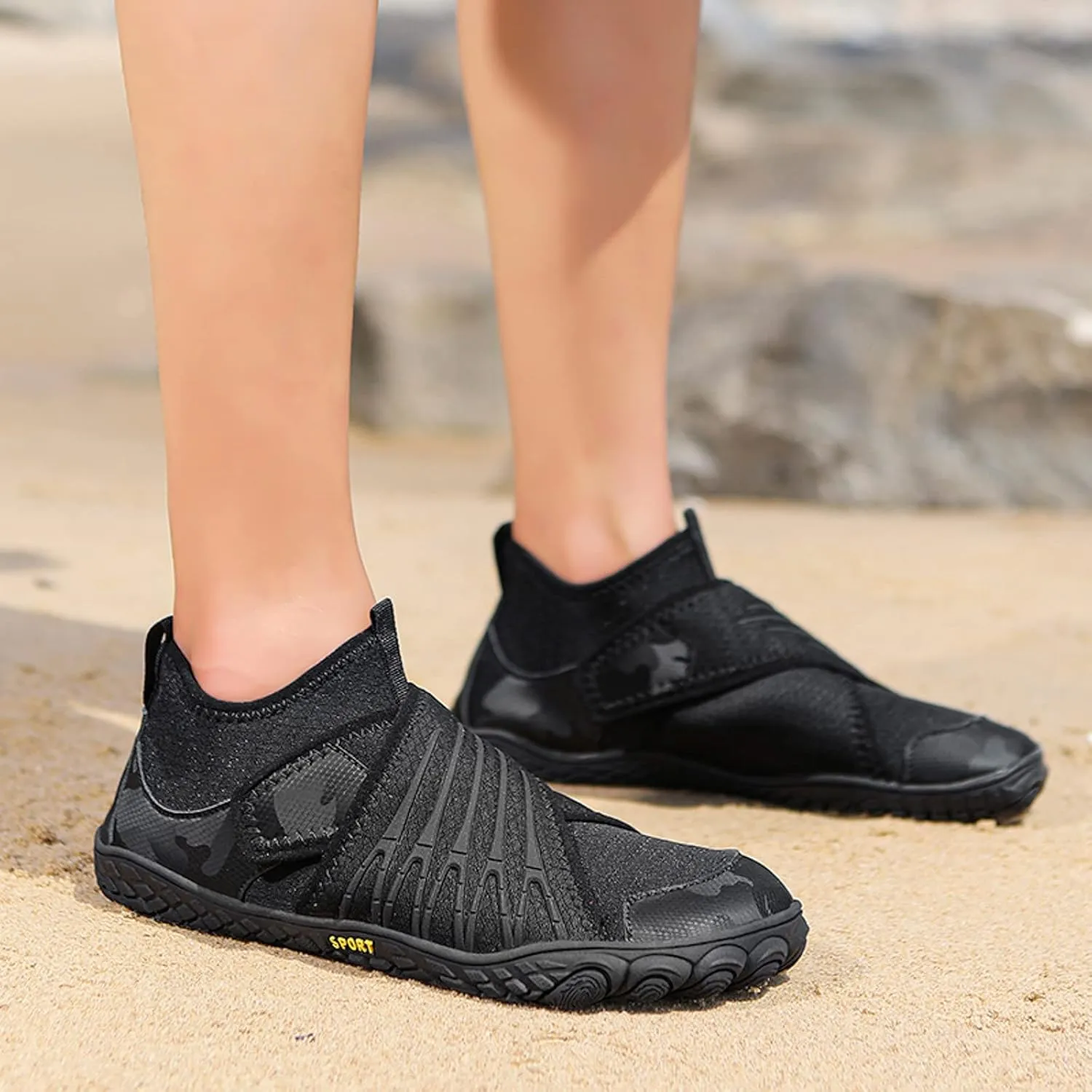 Outdoor Water Shoes Women Men Quick Dry Aqua Barefoot Beach Swim Pool Surf Yoga Hiking Kayaking Lightweight Non Slip Sports Shoes