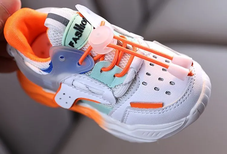 Soft Leather Non-slip Sneakers