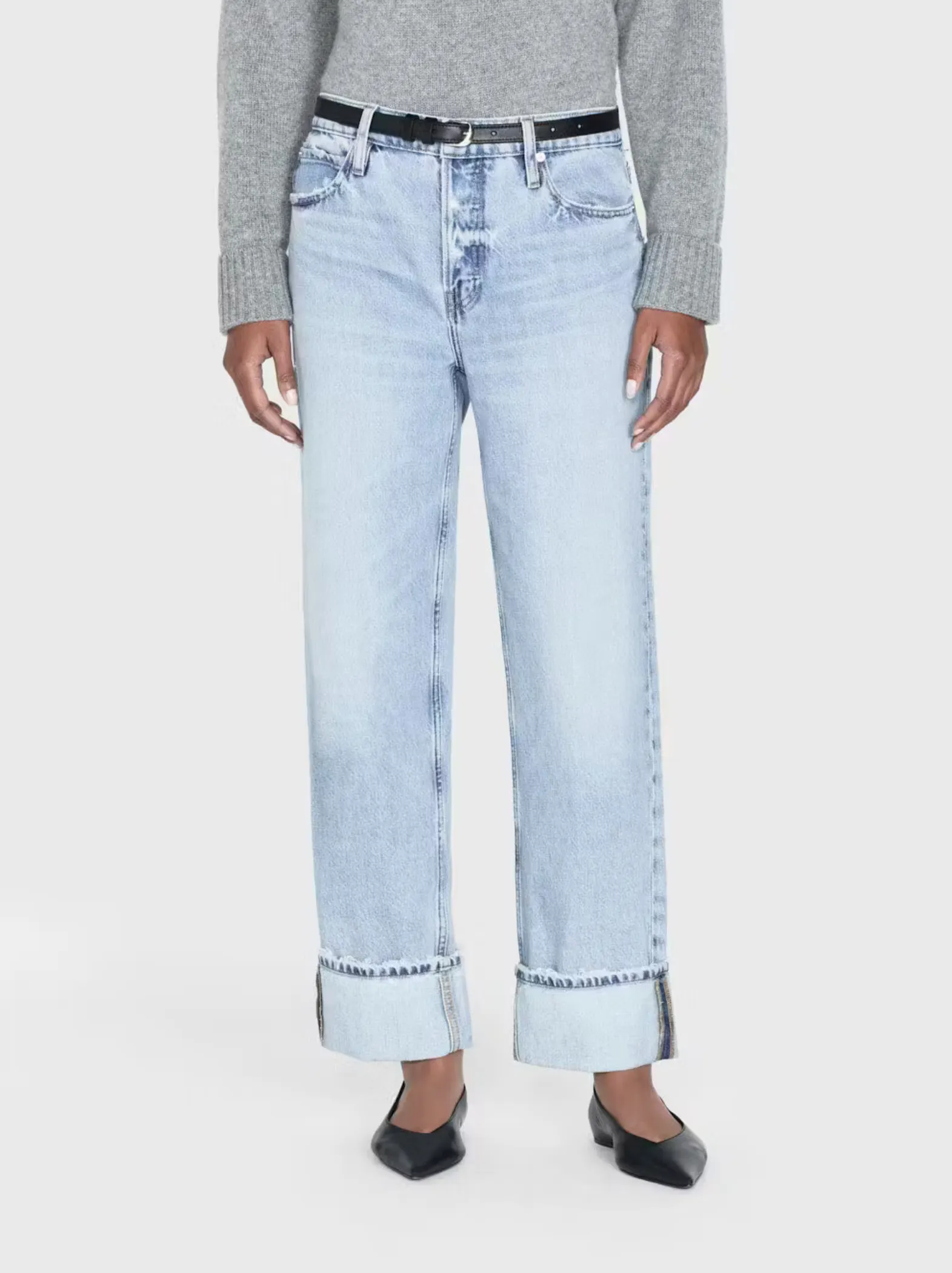 TSSTWC510z FRAME The Slouchy Straight Wide Cuff