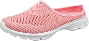 Women Mesh Sneaker Comfortable Breathable Lightweight Walking Shoes with Arch Support Summer Slip On Casual Sneakers